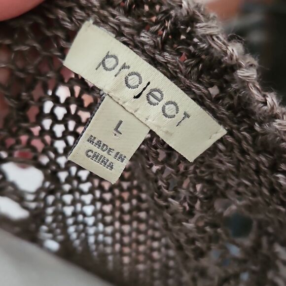 Project Women's Brown Knit Sweater - Picture 6 of 9